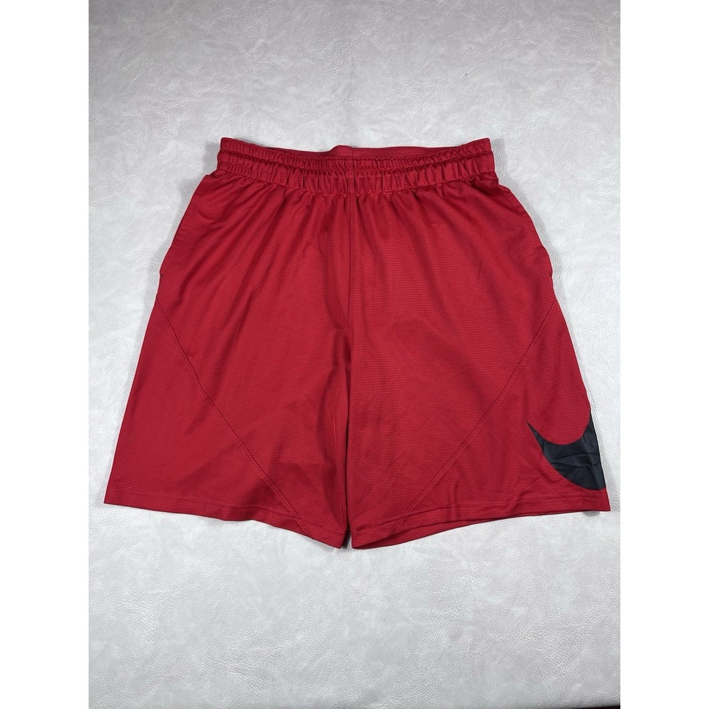 Nike Shorts Men's XL Dri-FIT Totality Knit Red Unlined 8"